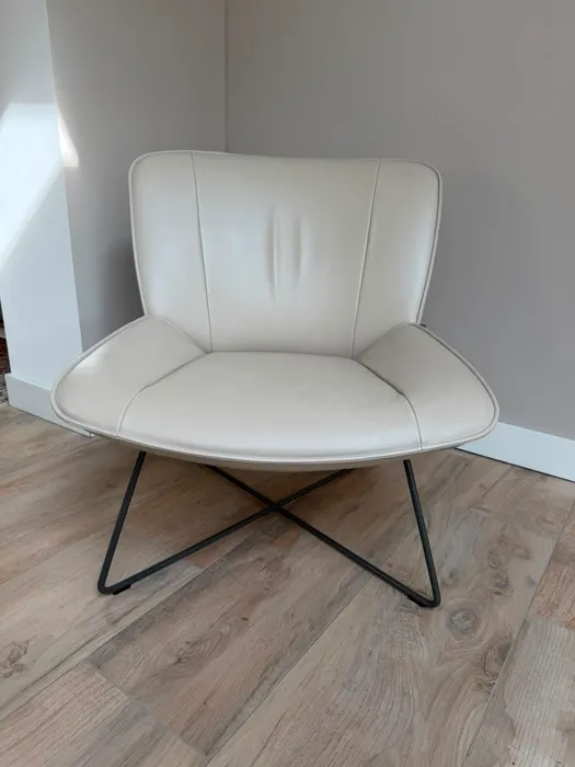 Rolf Benz 383 designfauteuil met hocker — Fauteuil (foto 4)