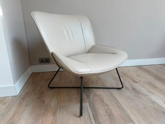Rolf Benz 383 designfauteuil met hocker — Fauteuil (foto 5)